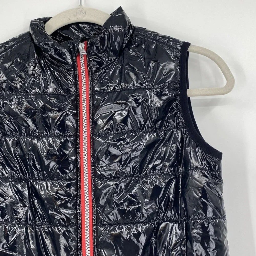 Calvin Klein Kids Youth Size 7 Black Shiny Puffer Vest